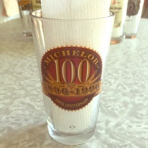 pint glass 100th Anniversary Michelob